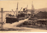 Le courrier au port -Bastia - LA Corse.Coll. Martial.