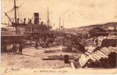 photo image carte Bastia. Les quais. J. Moretti. 32.