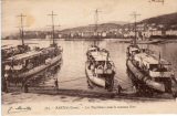 Bastia. Les torpilleurs dans le nouveau port. J Moretti 364.